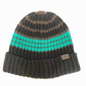 Coach cashmere beanie hat